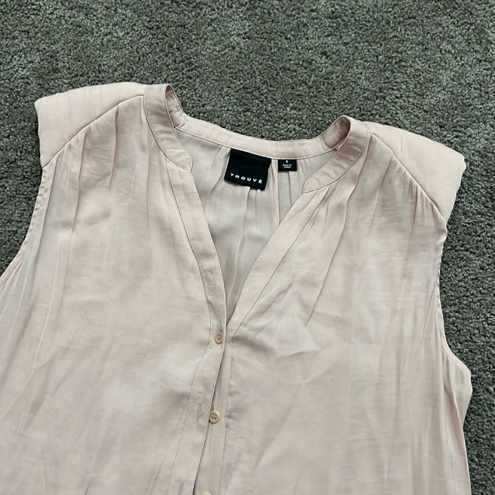 Trouvé Button Up Top - Picture 2 of 4